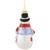 5" Snowman with Presents Glass Hanging Christmas Ornament - IMAGE 5