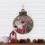 15" B/O Lighted Ball Ornament with Santa Claus Wooden Christmas Wall Sign - IMAGE 2