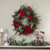 Poinsettias and Red Berries Artificial Christmas Wreath - 30-Inch, Unlit - IMAGE 2