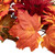 Mums and Berries with Fiery Foliage Fall Harvest Wreath - 24"