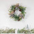 Magnolia and Frosted Pine Cones Artificial Christmas Wreath -  22-Inch, Unlit - IMAGE 2