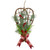 Cedar and Berries Twig Snowshoes Christmas Wall Decoration - 20" - Red and Green - IMAGE 1