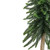 14.75in Downswept Glittered Artificial Mini Christmas Tree Wood Base - Unlit - IMAGE 2