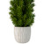 17" Mini Fir Artificial Christmas Tree with Stone Base - Unlit - IMAGE 2