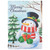 Merry Christmas and Snowman Outdoor House Flag 28" x 40" - IMAGE 2