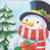 Merry Christmas and Snowman Outdoor House Flag 28" x 40" - IMAGE 6