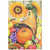 Cornucopia and Flowers Autumn Harvest Outdoor House Flag 28" x 40" - IMAGE 2