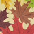Red and Yellow Fall Leaves Welcome Outdoor House Flag - 40" x 28" - IMAGE 6