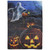 Pumpkins and Ghost Spooky Halloween Outdoor House Flag - 40" x 28" - IMAGE 2
