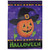 Happy Halloween Pumpkin in a Witch Hat Outdoor House Flag - 40" x 28" - IMAGE 2