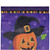 Happy Halloween Pumpkin in a Witch Hat Outdoor House Flag - 40" x 28" - IMAGE 5