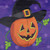 Happy Halloween Pumpkin in a Witch Hat Outdoor House Flag 28" x 40" - IMAGE 6