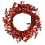 Red Berries Artificial Christmas Wreath - 24-Inch, Unlit - IMAGE 1