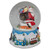6.5" Santa Coming Down the Chimney Christmas Snow Globe - IMAGE 4