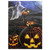 Pumpkins and Ghost Spooky Halloween Outdoor Garden Flag 12.5" x 18" - IMAGE 2