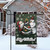 Merry Christmas Santa and a Snowman Garden Flag 12.5" x 18" - IMAGE 3