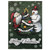 Merry Christmas Santa and a Snowman Garden Flag 12.5" x 18" - IMAGE 2