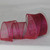 Pink Organza Sheer Wire Craft Ribbon 2" x 27 Yards - IMAGE 1
