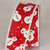 Red Snowmen Wired Decorative Ribbon 2.5 inch by 20 yards - IMAGE 1