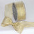 Metallic Gold Striped Wire Craft Ribbon 1.5" x 27 Yards - IMAGE 1