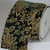 Black Floral Wired Craft Ribbon 6" x 20 yards - IMAGE 1