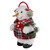 Plush Girl Snowman with Ear Muffs and Wreath Christmas Figure - 12" - IMAGE 3