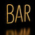 LED Bar Neon Lighted Wall Sign - 16" - Yellow - IMAGE 4