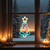 LED Neon Lighted Christmas Tree Wall or Window Decoration - 15" - IMAGE 1
