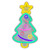 15" LED Lighted Neon Christmas Tree Wall Sign - IMAGE 2