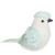 Christmas Bird with Sequins - 4.25" - Light Green - IMAGE 1