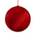 Inflatable Tinsel Christmas Ball Ornament Outdoor Commercial Decoration - 19.5" -  Red - IMAGE 1