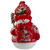 Standing Snowman Christmas Figure with Broom - 12.25" - Red and White - IMAGE 1