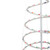 6' Pre-Lit Spiral Christmas Tree - Multi Color Lights - IMAGE 3