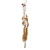 20" Climbing Squirrel on a Frosted Branch Hanging Christmas Decoration