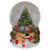 Musical Santa Giving Gifts Christmas Tree Snow Globe - 5" - IMAGE 3