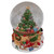 5" Musical Santa Giving Gifts Christmas Tree Snow Globe - IMAGE 4