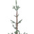 Frosted Slim Pine Artificial Christmas Tree in Burlap Base - 5' - Unlit - IMAGE 5