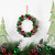 Jingle Bell Christmas Wreath - 9" - Red, Silver, Green - IMAGE 2