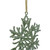 Glitter Snowflake Christmas Ornament - 7.5" - Green - IMAGE 5