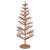 Artificial Glittered Twig Christmas Tree - 18" - Rose Gold - Unlit - IMAGE 1