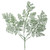 18" Green Glittered Leaves Artificial Christmas Spray - IMAGE 1