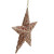 5.5" Rose Gold Star Shaped Christmas Ornament - IMAGE 2