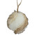 Faux Fur Ball Christmas Ornament - 3" - Brown and White - IMAGE 2