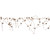 Metallic Rose Gold Beaded Christmas Garland - Unlit - 5' - IMAGE 5