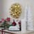 3-Finish Shatterproof Ball Christmas Wreath - 13" - Vegas Gold - IMAGE 2
