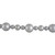 6' Shatterproof Ball 3-Finish Silver Splendor Christmas Garland - IMAGE 3