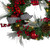 Pre-Lit Plaid and Houndstooth Artificial Christmas Wreath - 24" - Warm White Lights
