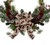 Winter Foliage and Berries Artificial Burlap Christmas Wreath - 24" - Unlit - IMAGE 5