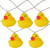 Rubber Ducky Indoor Outdoor Patio Light Set - Yellow - 6' Clear Wire - 10ct - IMAGE 2