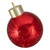 12-Inch Lighted Gold and Red Christmas Ornament Table Piece - IMAGE 5